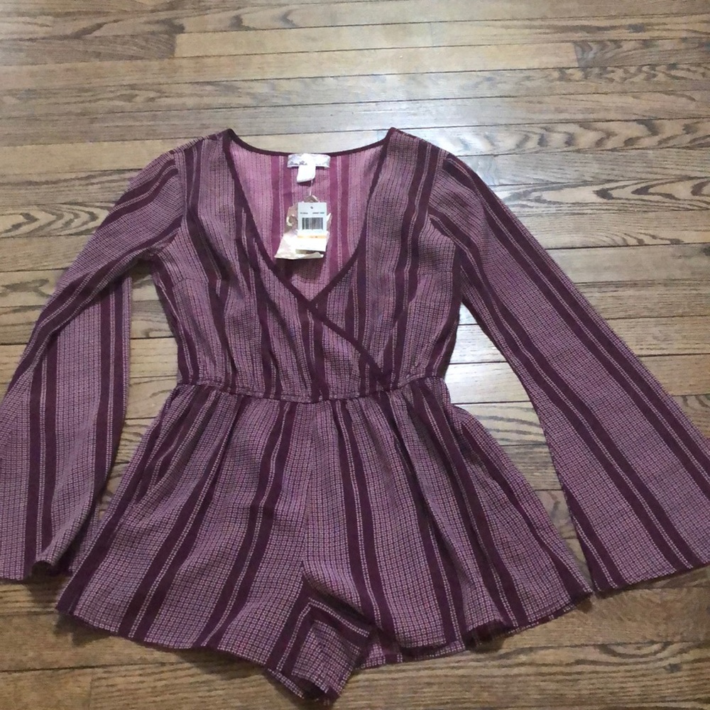 NWT band of gypsies romper size small